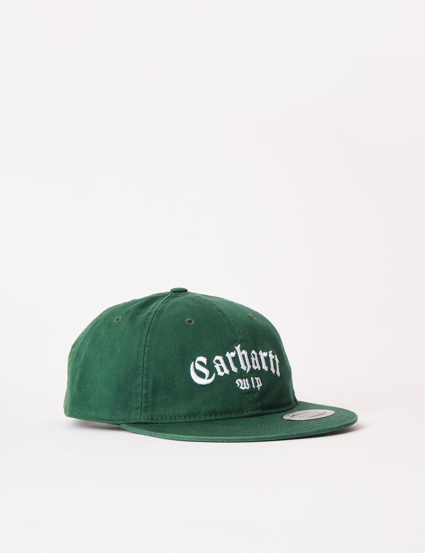 Onyx 6-Panel Cap - Chervil Green/White