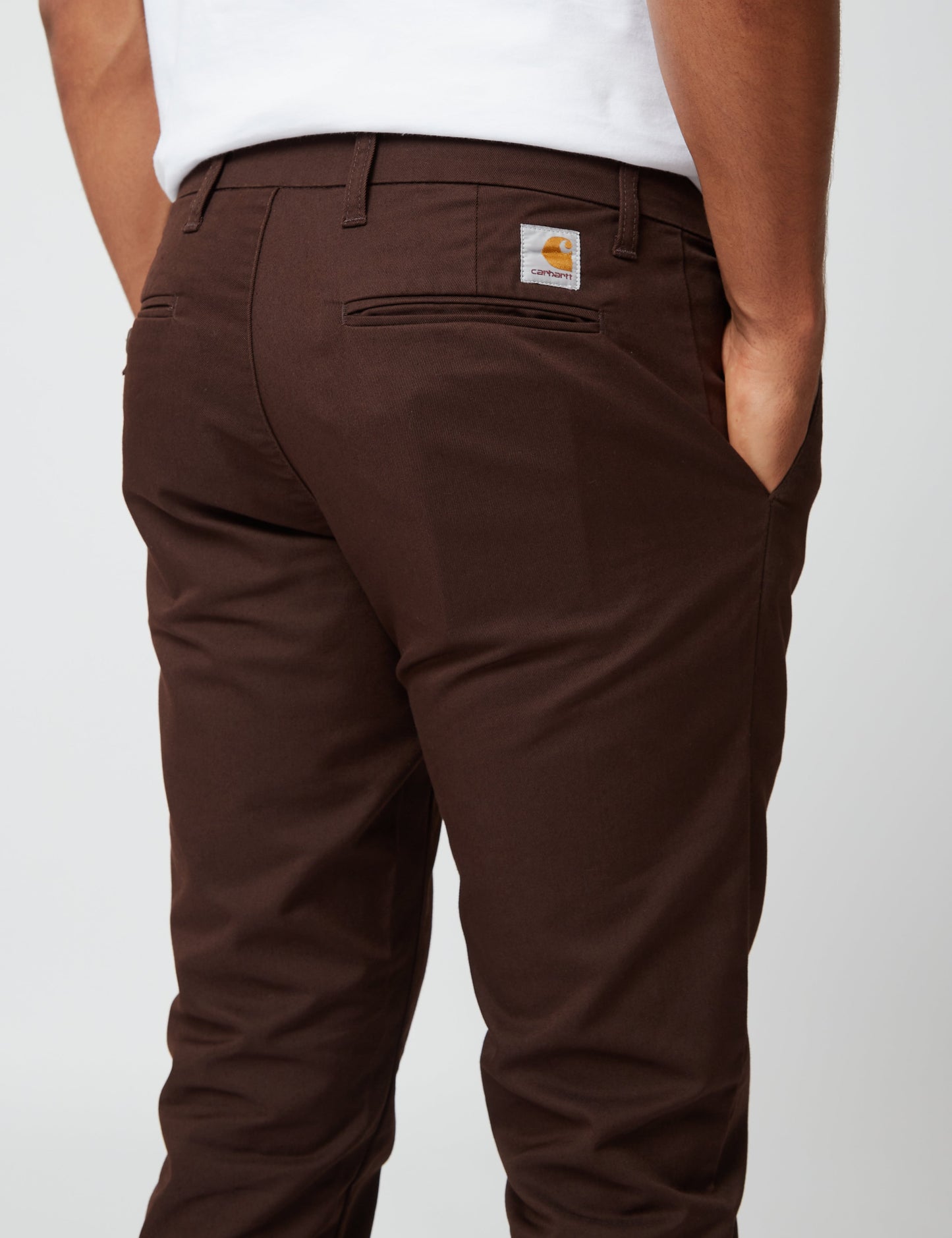 Sid Pant Chino (Slim) - Dark Umber Brown