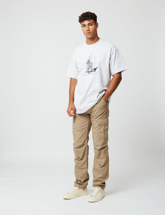 Aviation Pant (Ripstop) - Leather Khaki Rinsed