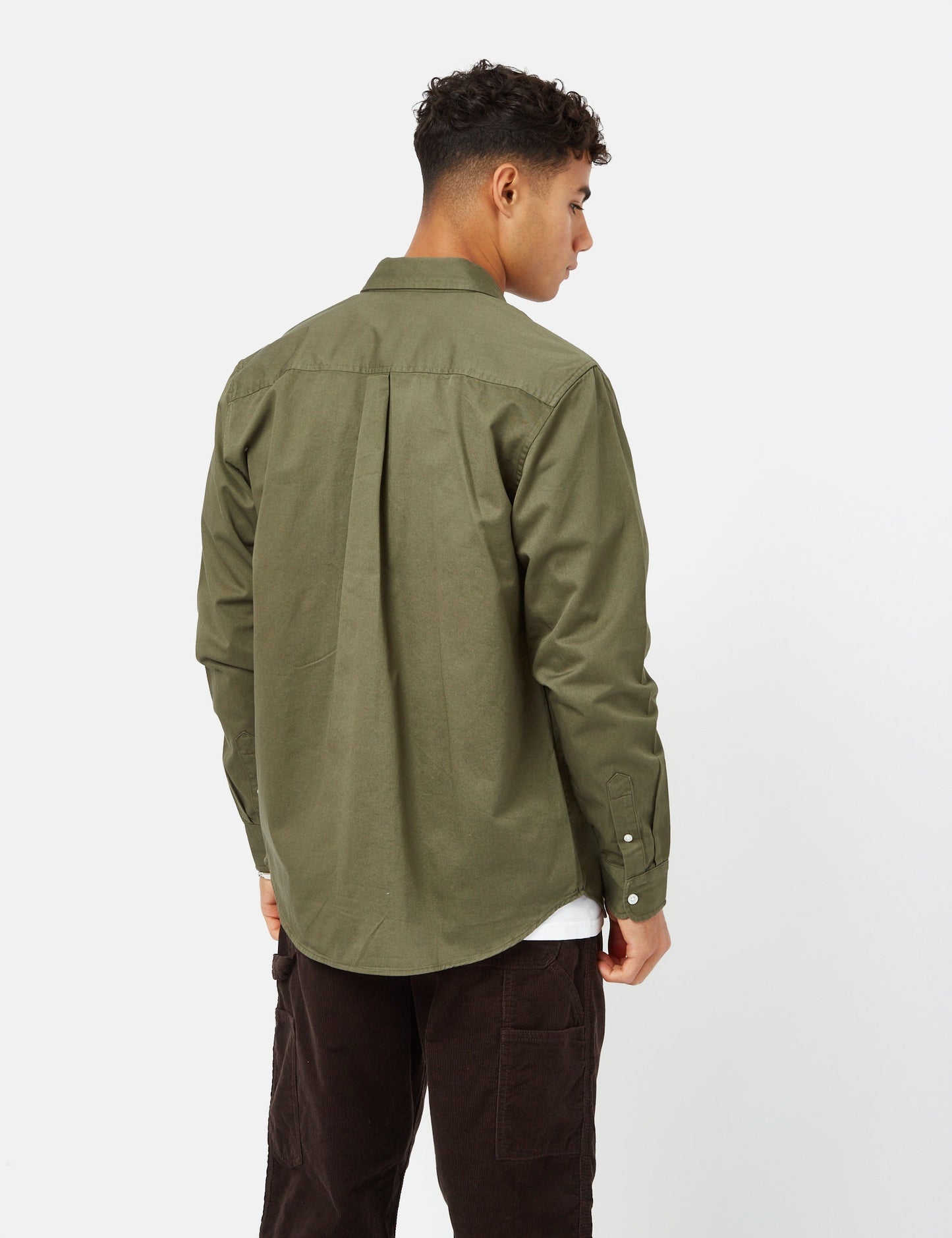 Madison Shirt - Seaweed Green/Wax