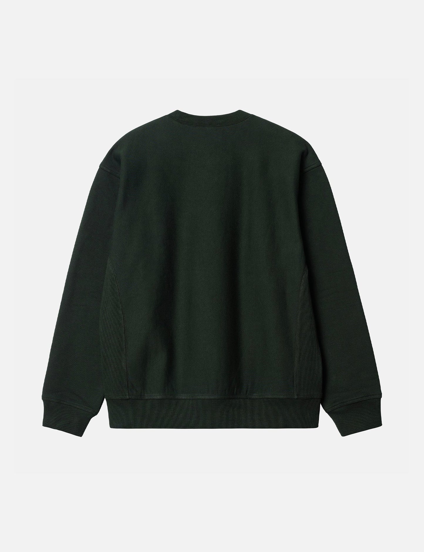 American Script Sweatshirt - Dark Cedar Green