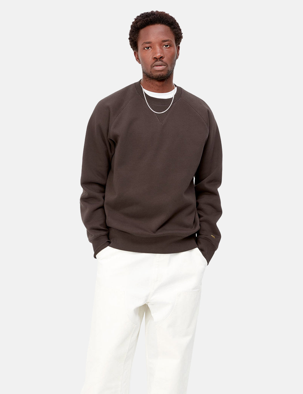 Chase Sweatshirt - Dark Umber Brown