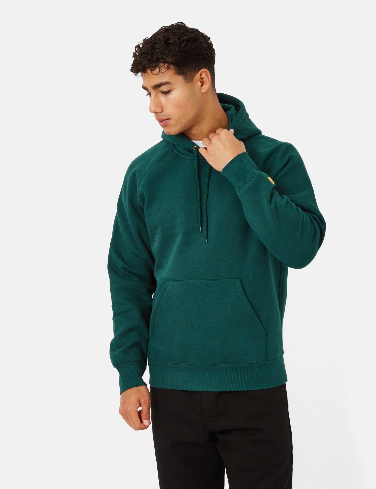 Chase Hooded Sweatshirt - Jura Green/Gold