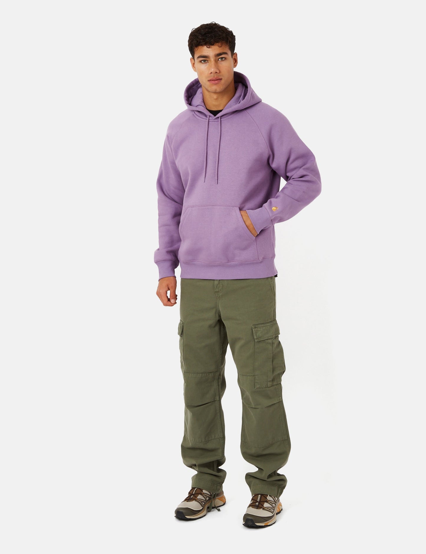 Chase Hooded Sweatshirt - Violanda Purple