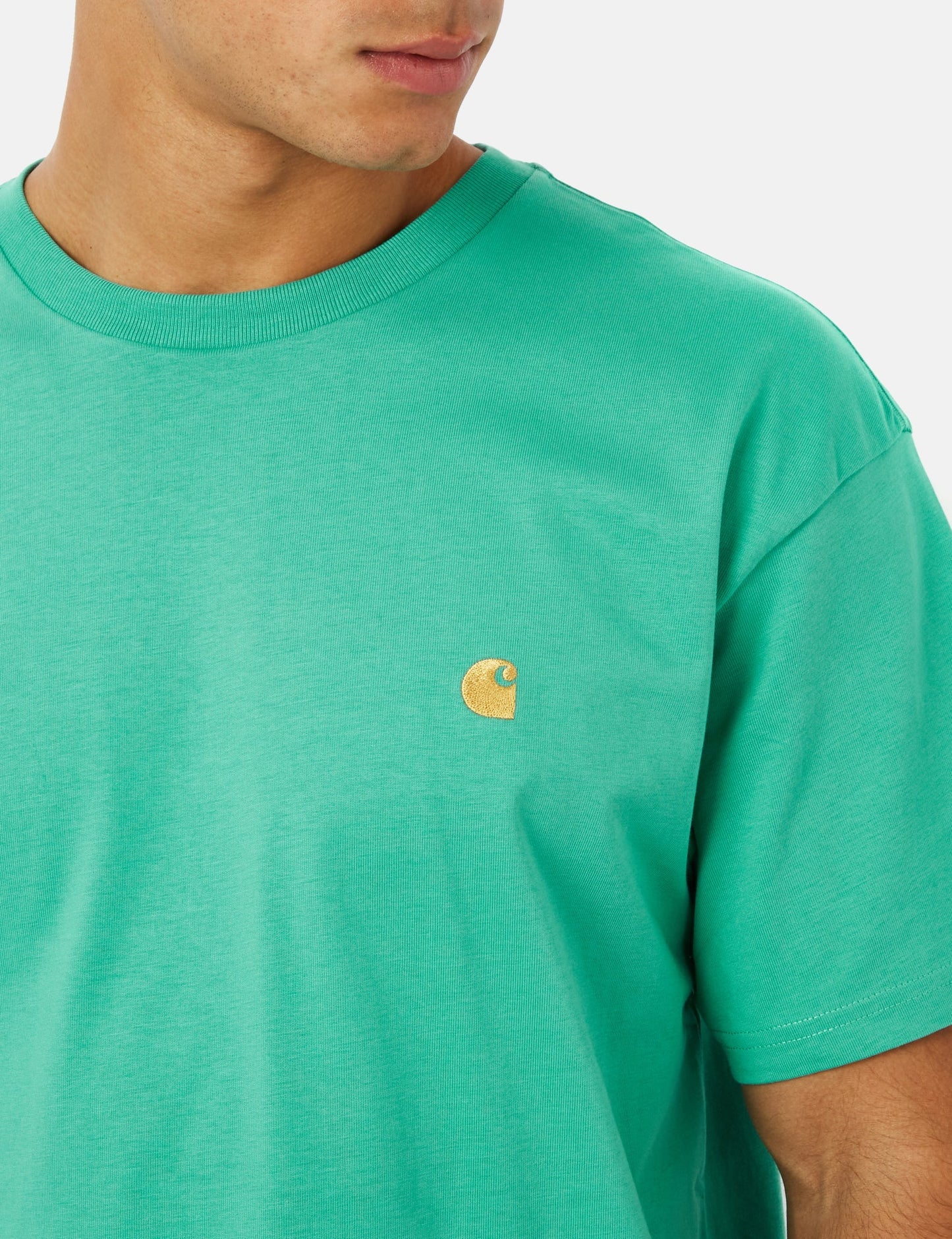 Chase T-Shirt (Loose) - Aqua Green