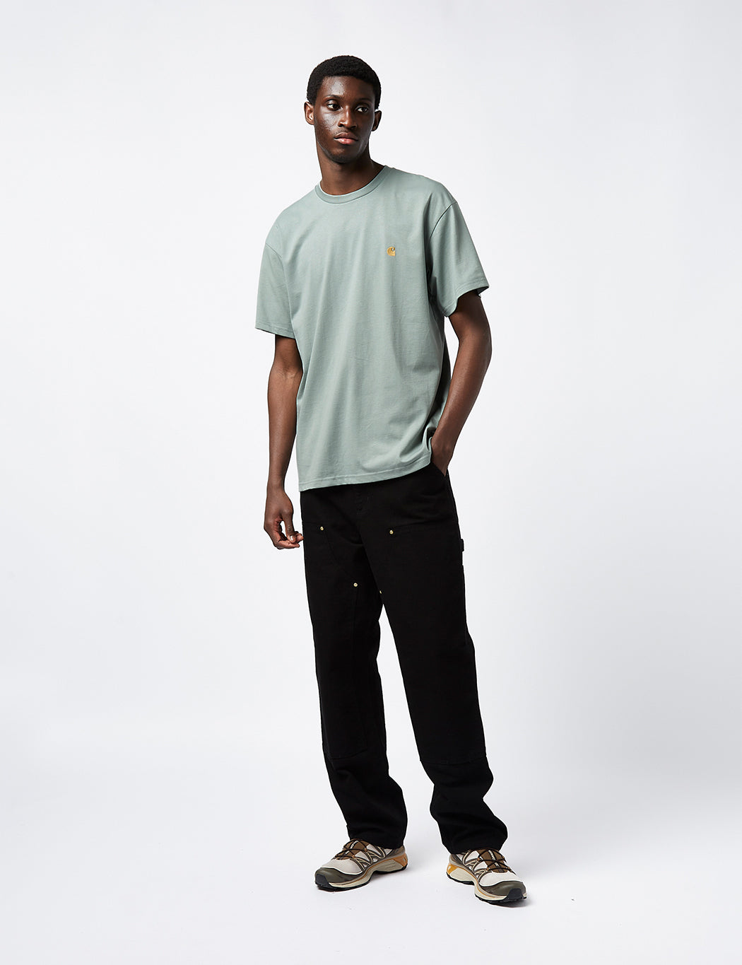 Chase T-Shirt (Loose) - Glassy Teal