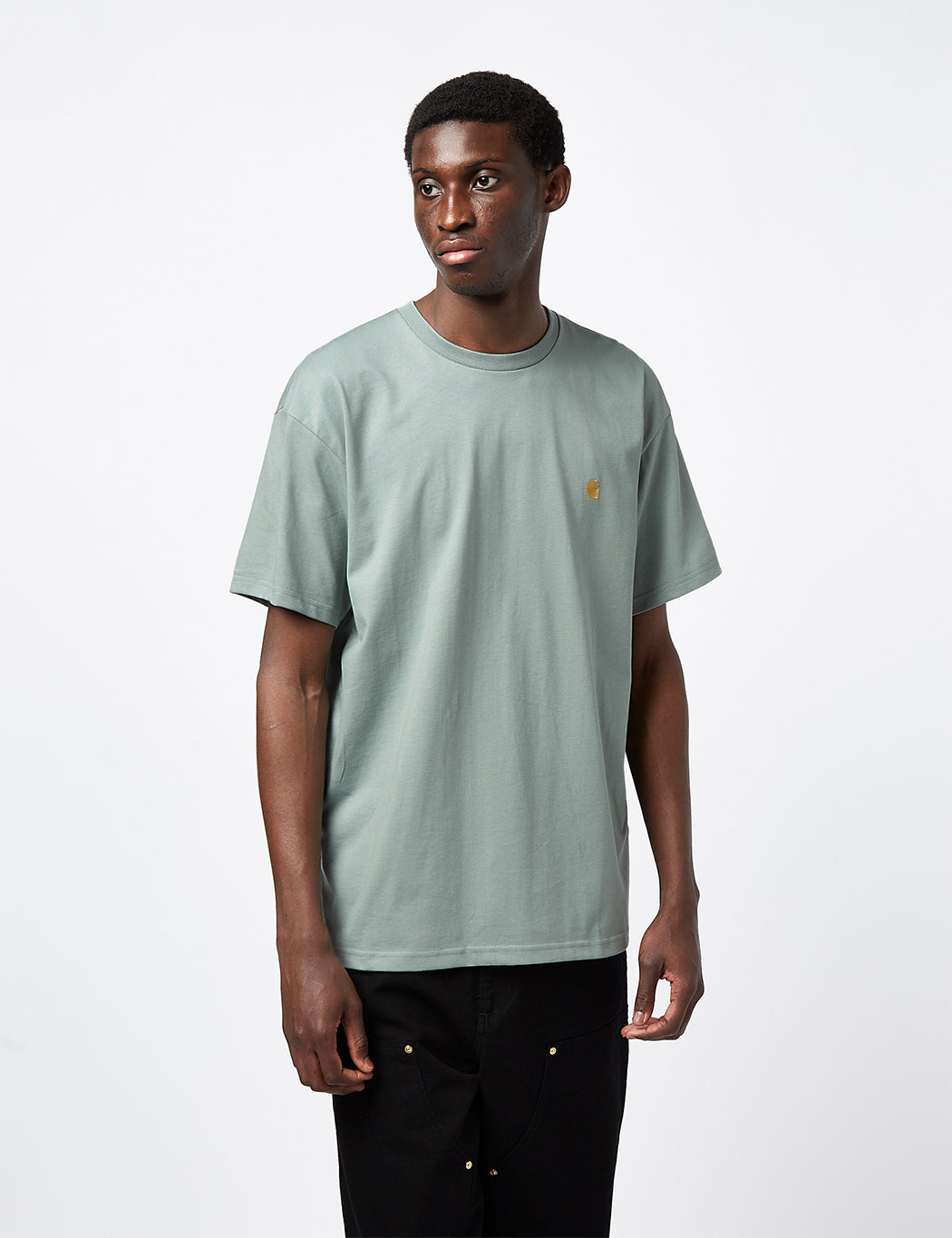 Chase T-Shirt (Loose) - Aqua Green