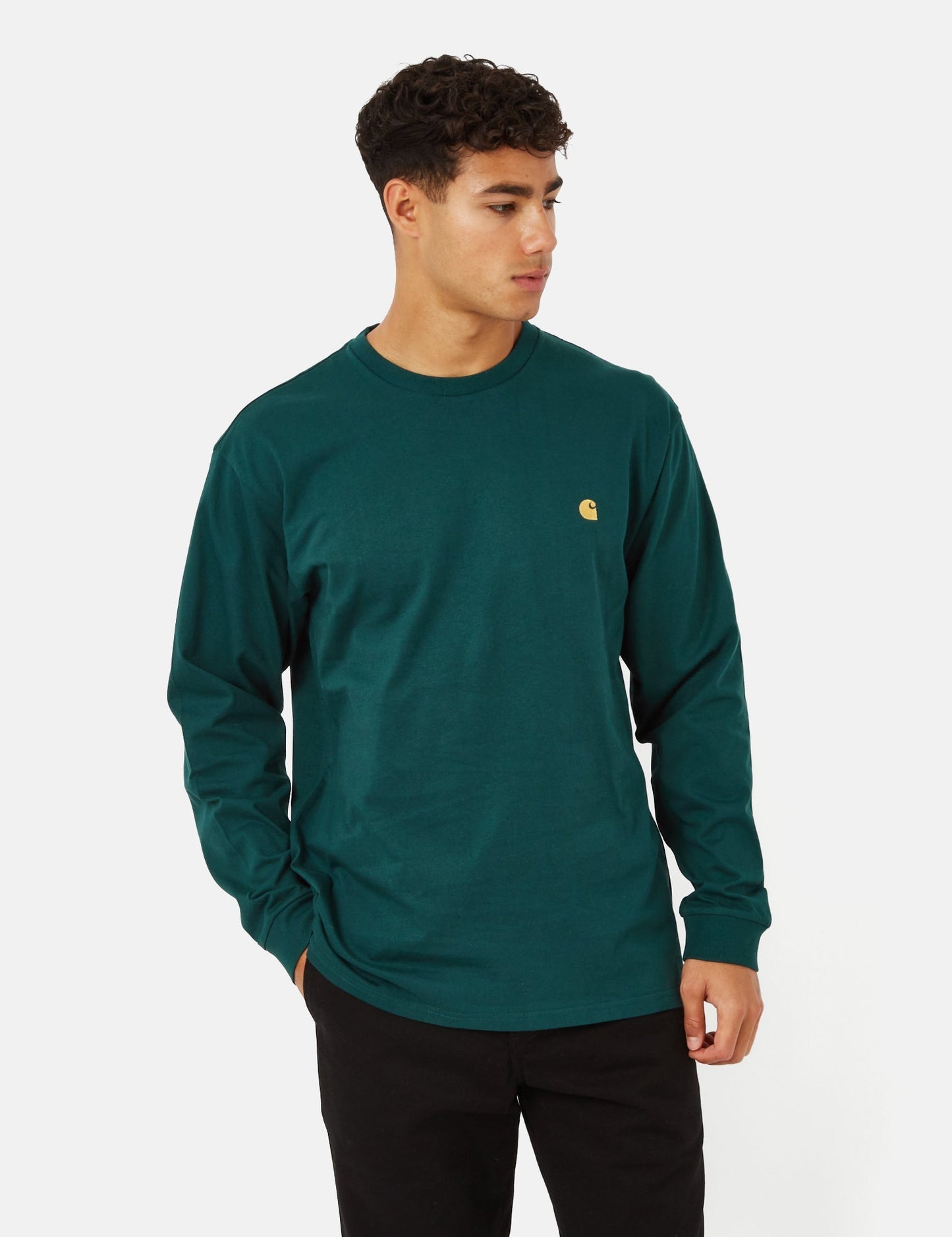 Chase Long Sleeve T-Shirt (Loose) - Agave Green