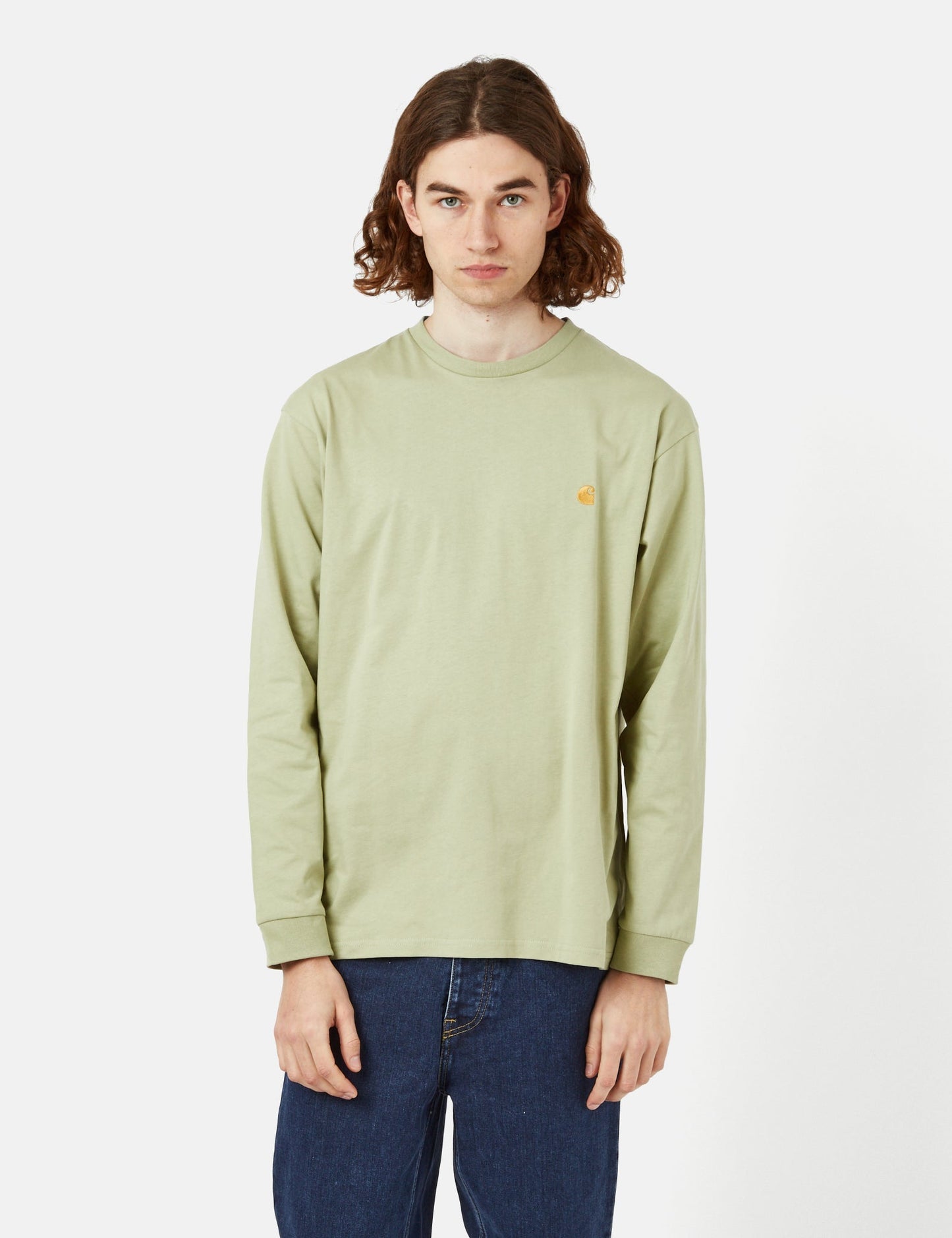 Chase Long Sleeve T-Shirt (Loose) - Discovery Green