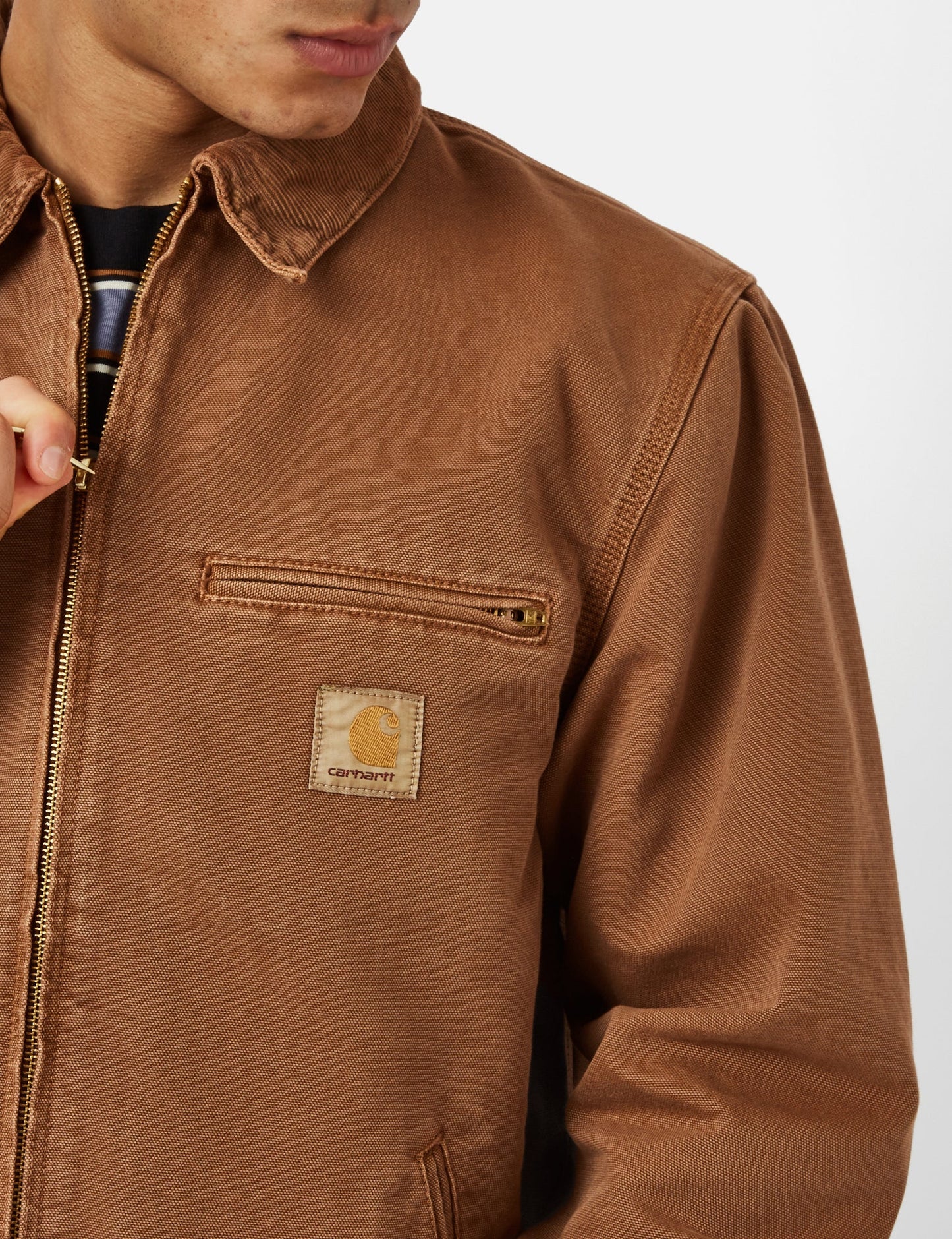 Detroit Jacket (Organic) - Tamarind Faded Brown