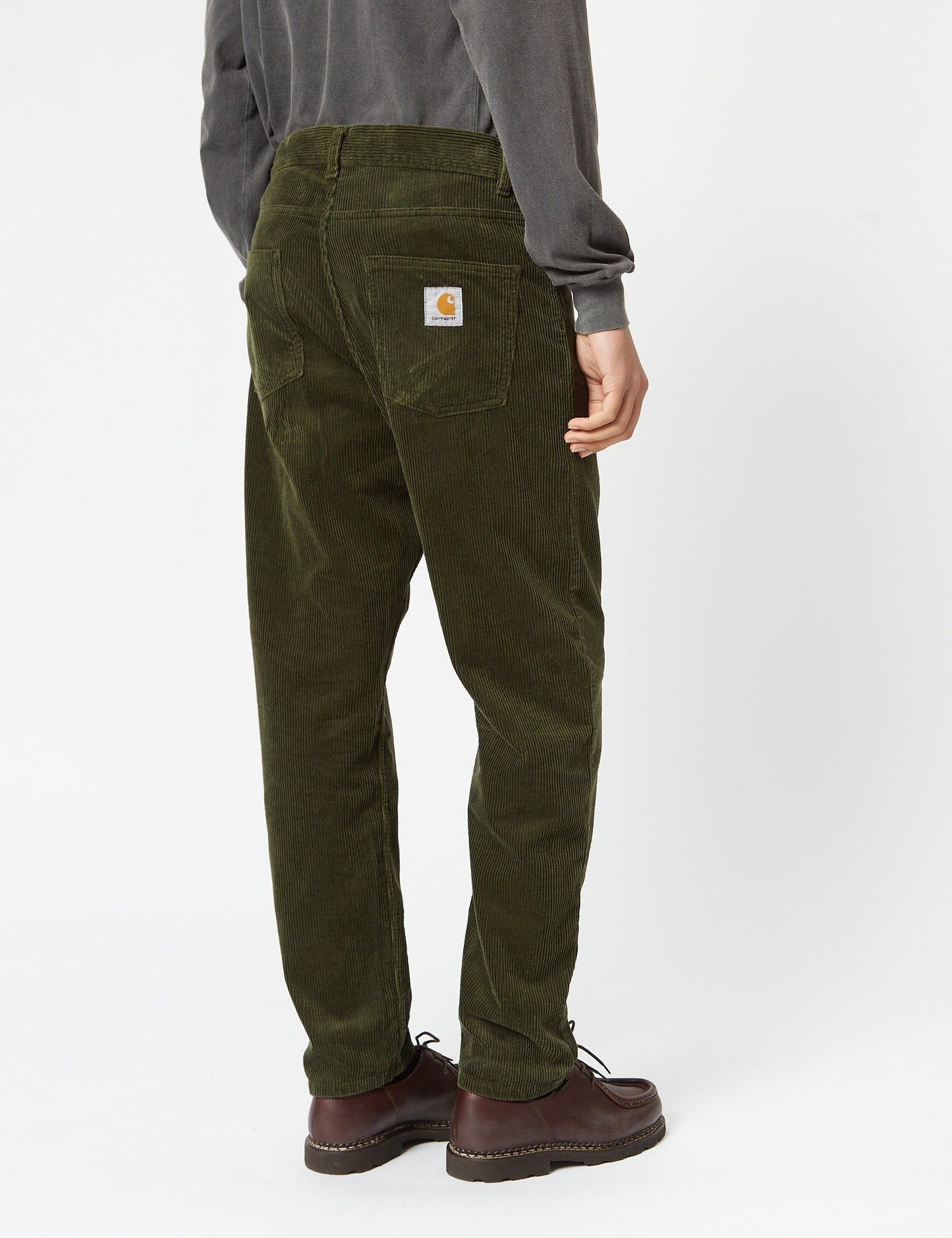 Newel Cord Pant (Relaxed) - Plant Green