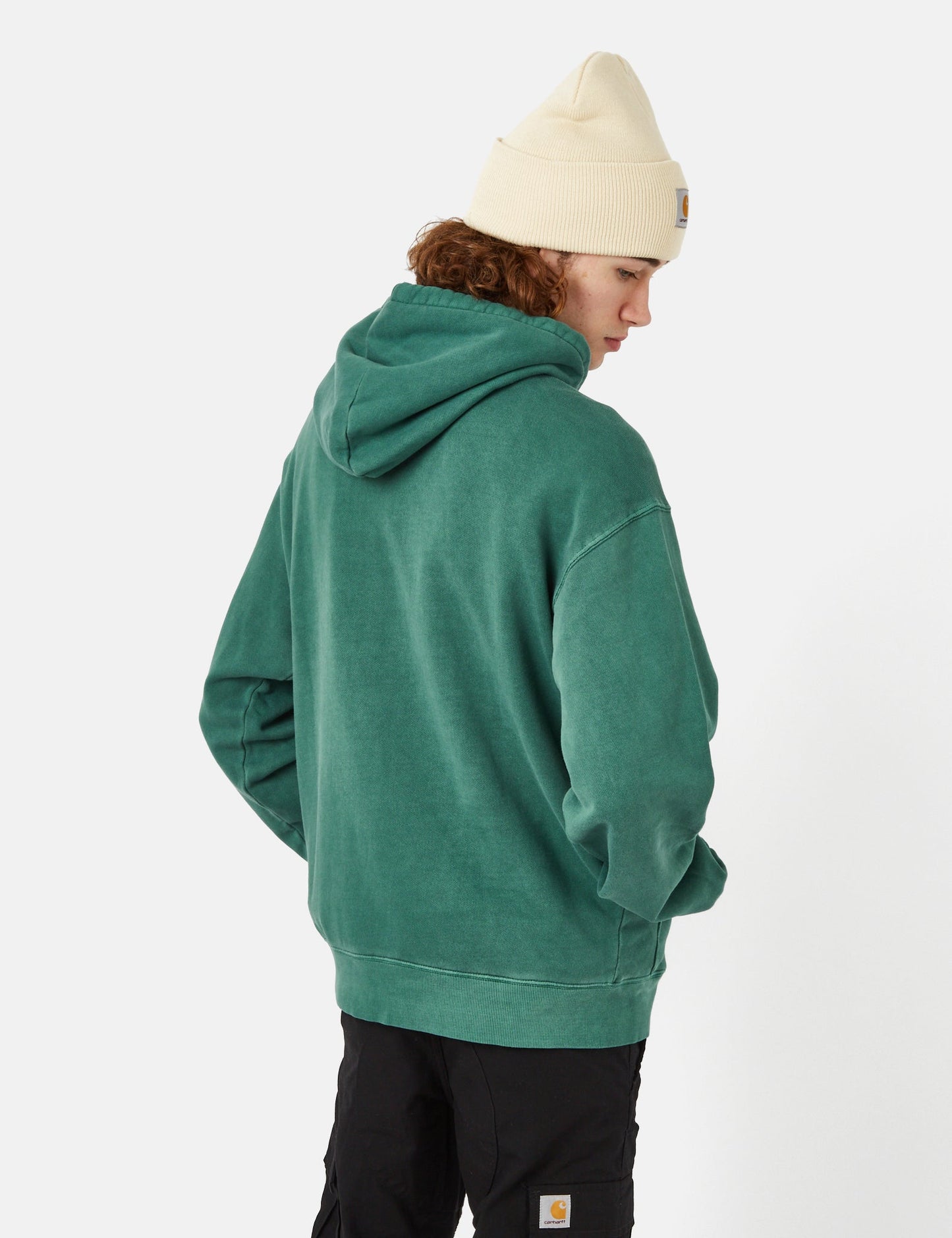 Nelson Hooded Sweatshirt - Botanic Green