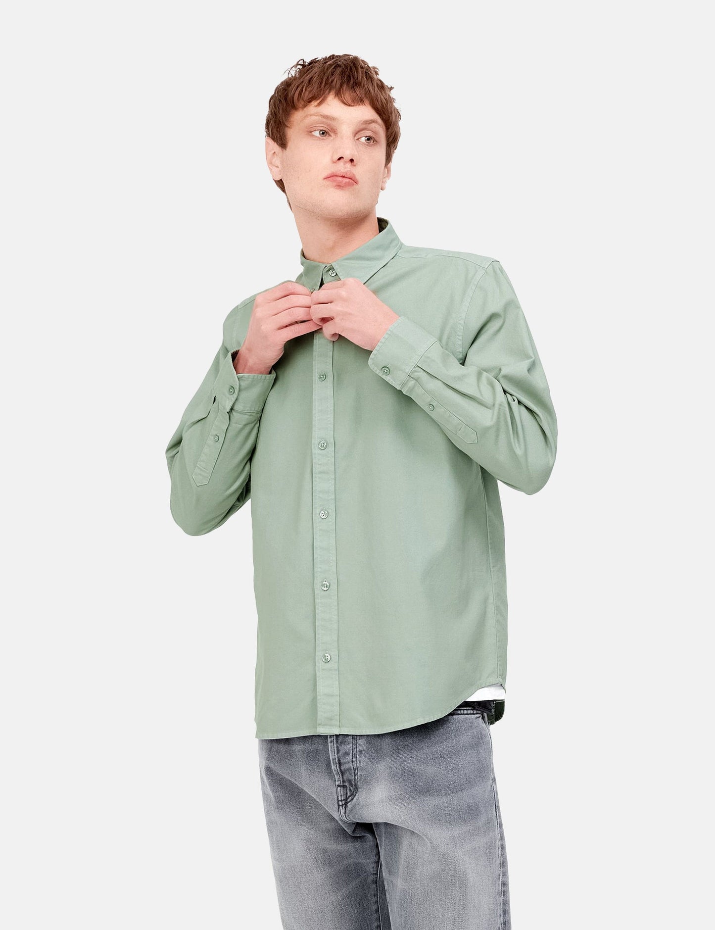 Bolton Shirt - Misty Sage Green