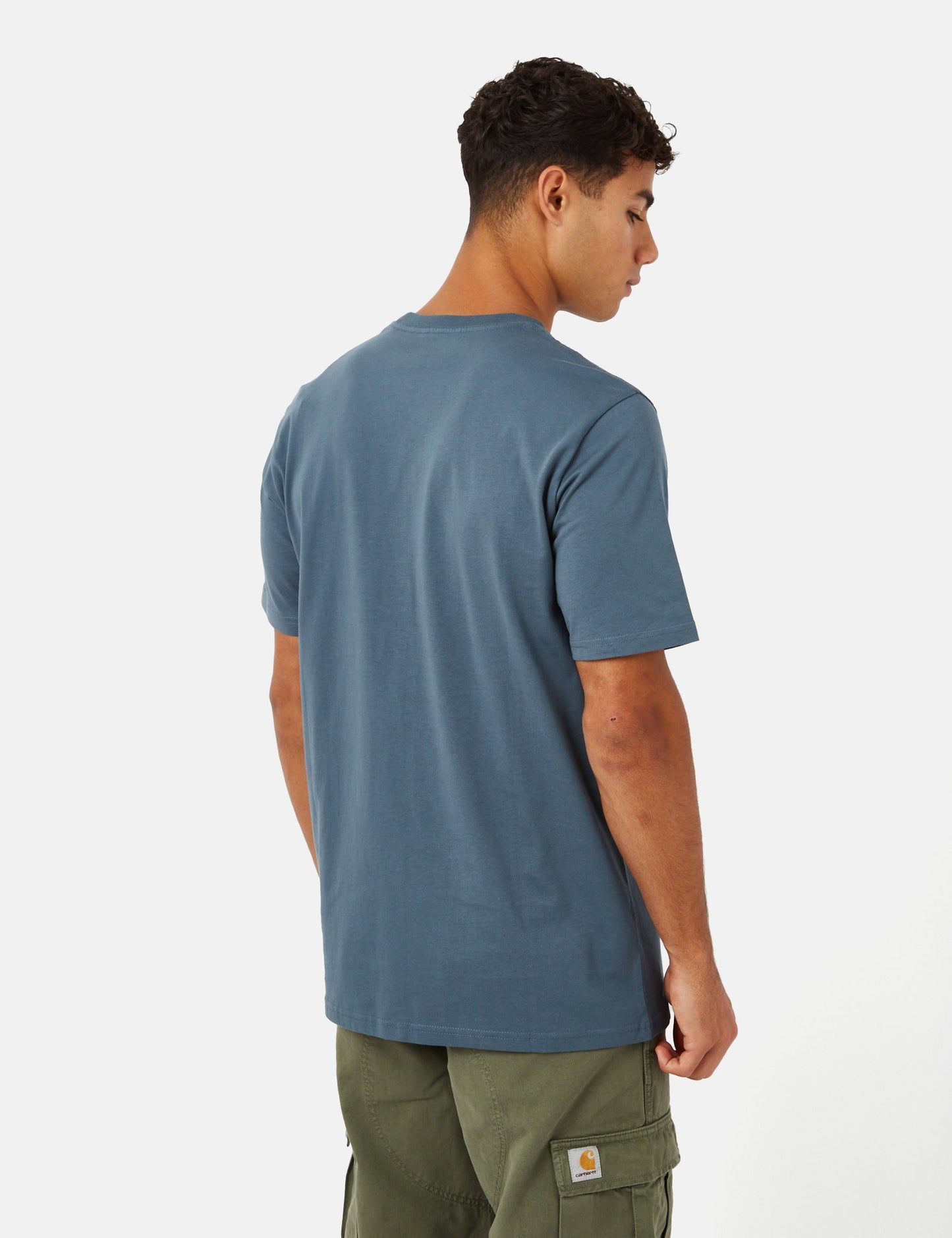 Pocket T-Shirt (Regular) - Storm Blue