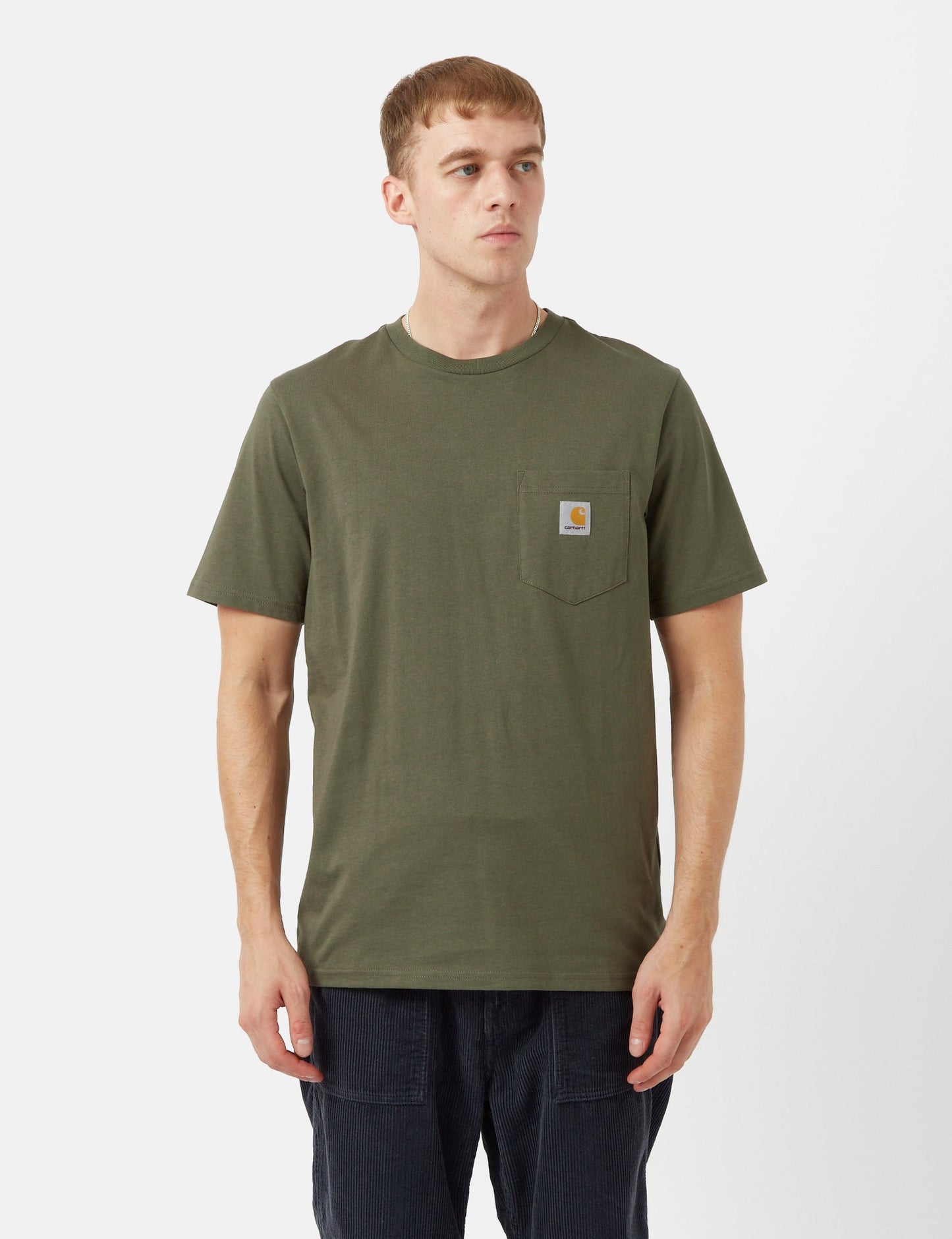 Pocket T-Shirt - Seaweed Green