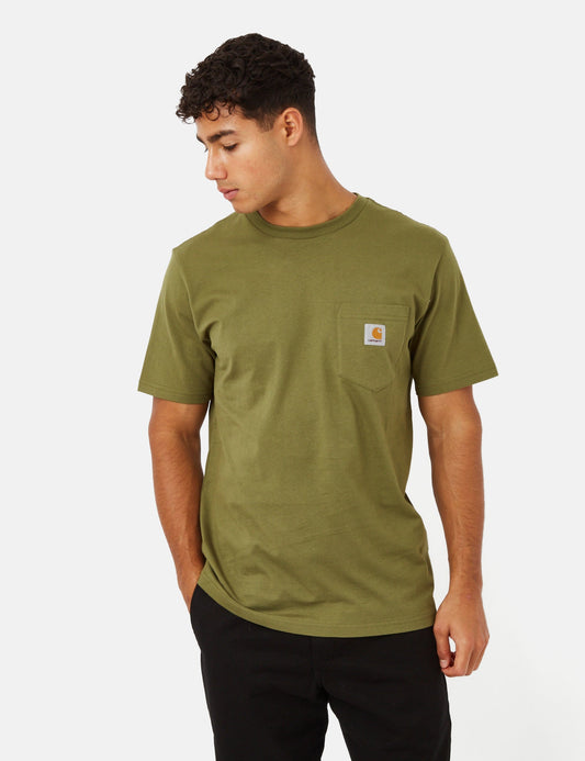 Pocket T-Shirt (Regular) - Kiwi Green