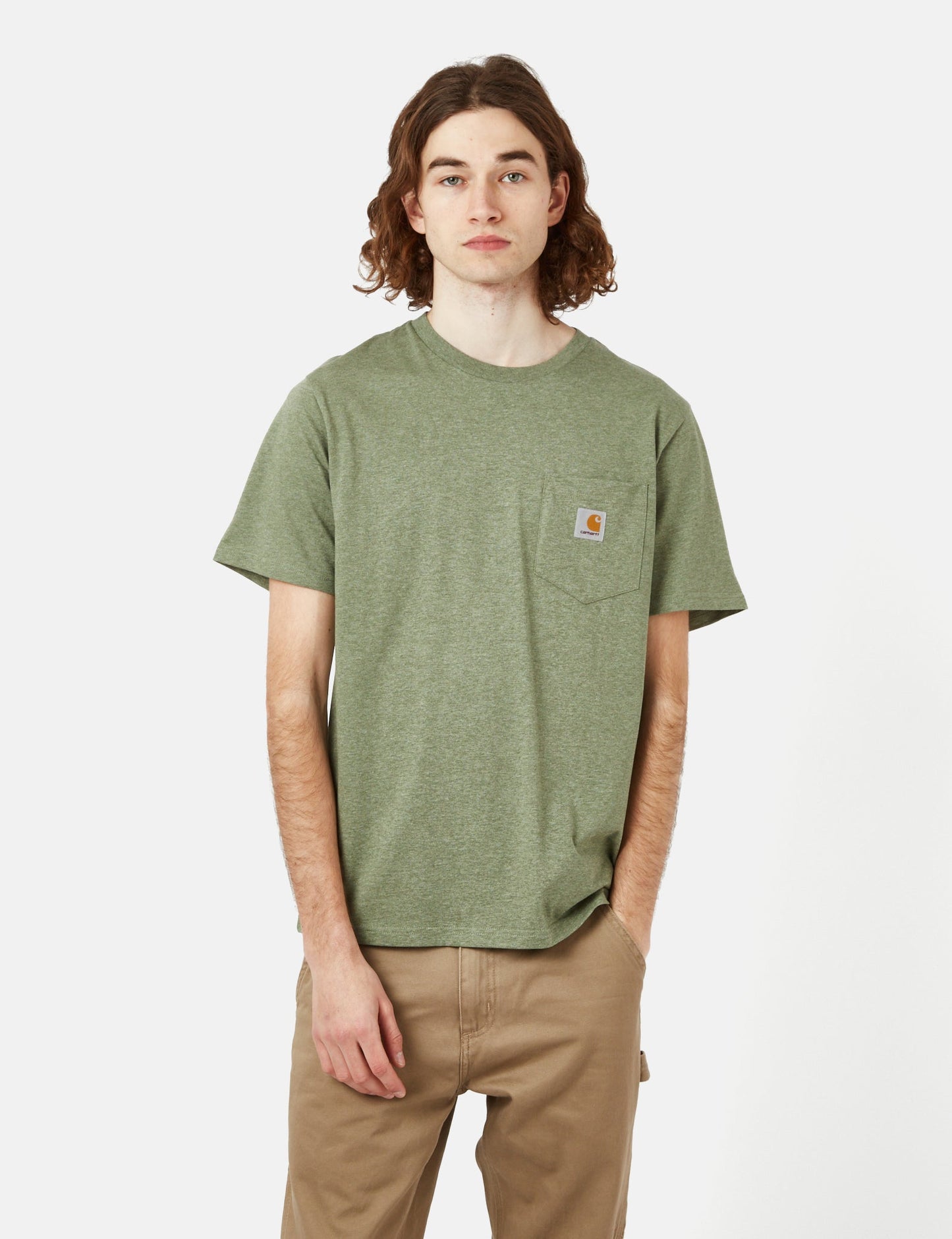 Pocket T-Shirt (Regular) - Smoke Green