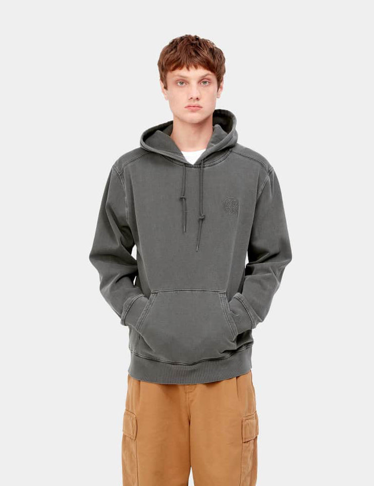 Verse Patch Hooded Sweatshirt - Enzian Blue