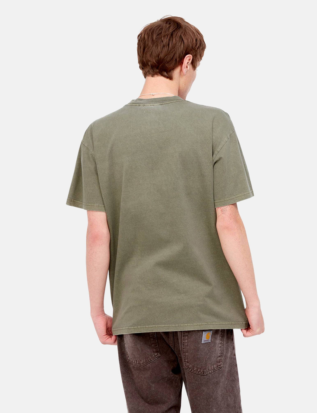 Duster Pocket T-Shirt - Seaweed Green