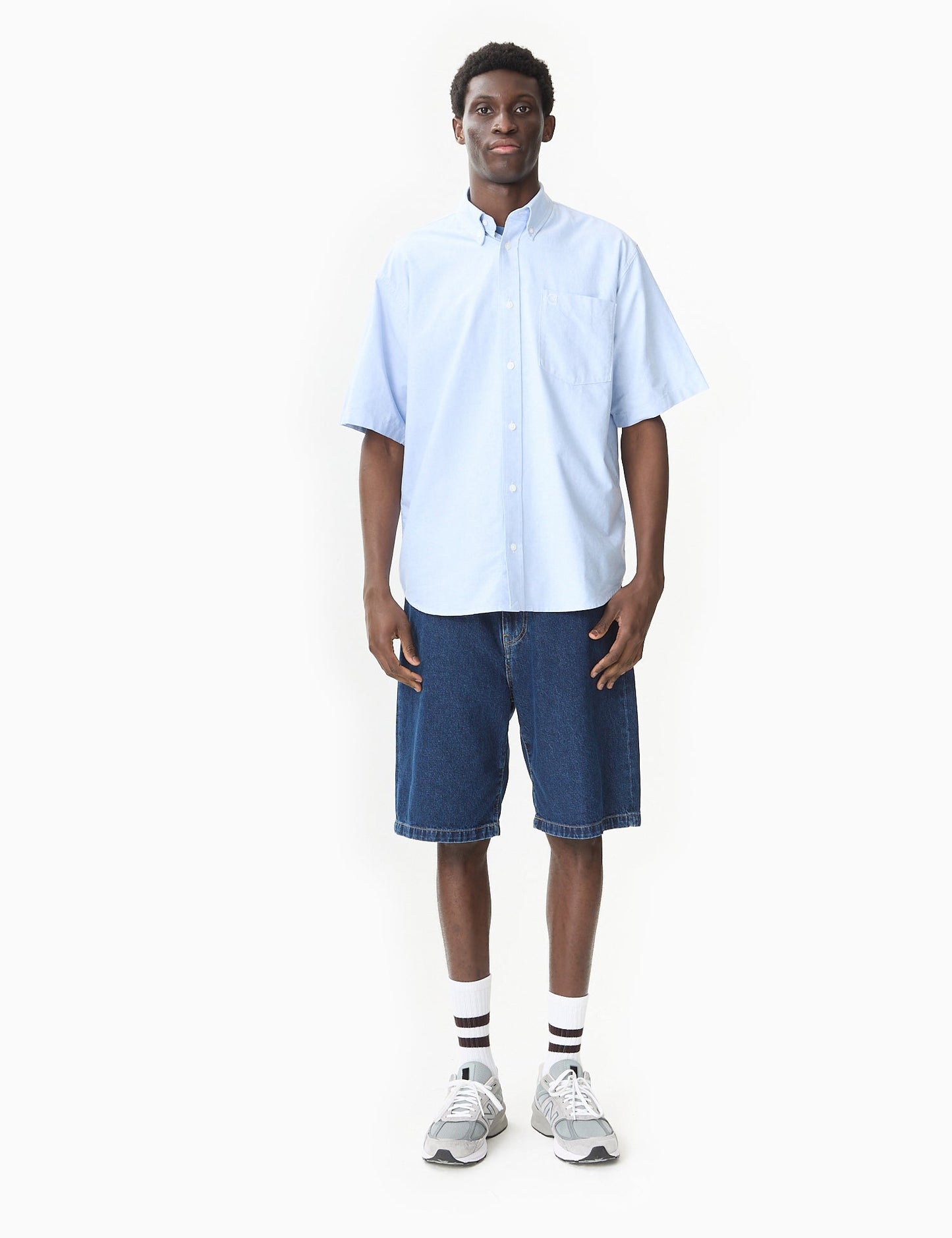 Braxton Shirt - Bleach Blue/Wax