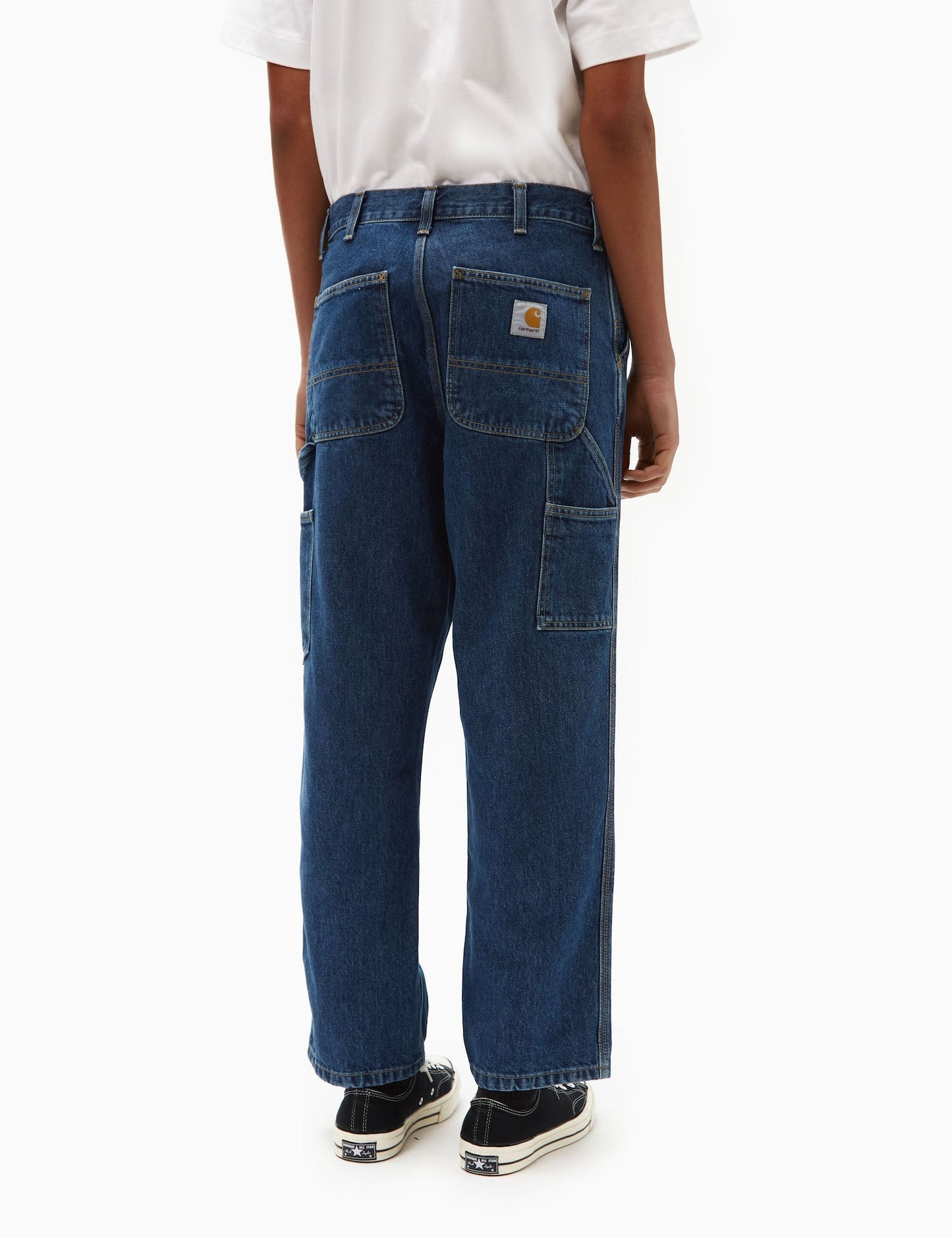 Single Knee Pant (Smith Denim) - Blue Stone Washed