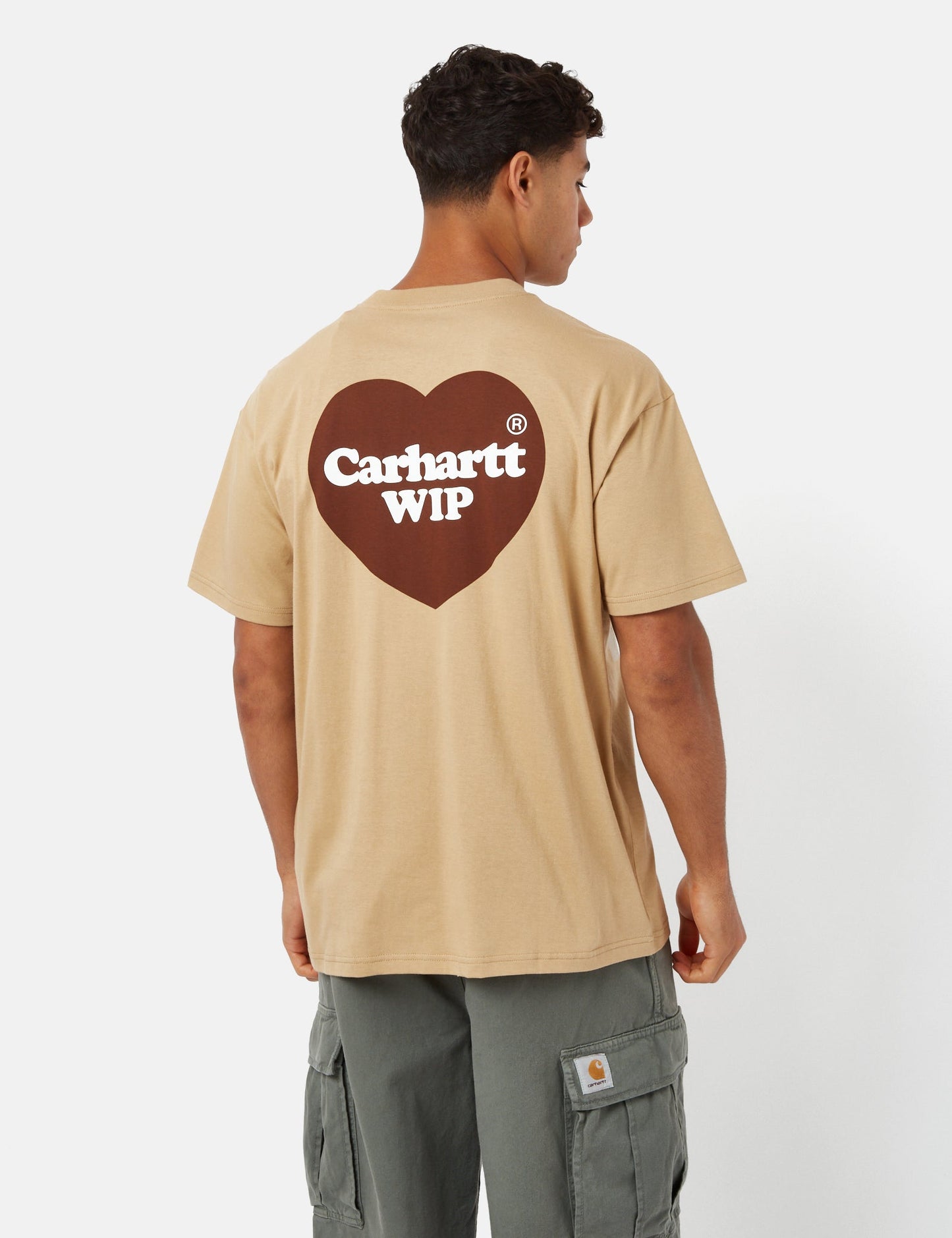 Double Heart T-Shirt (Organic) - Black