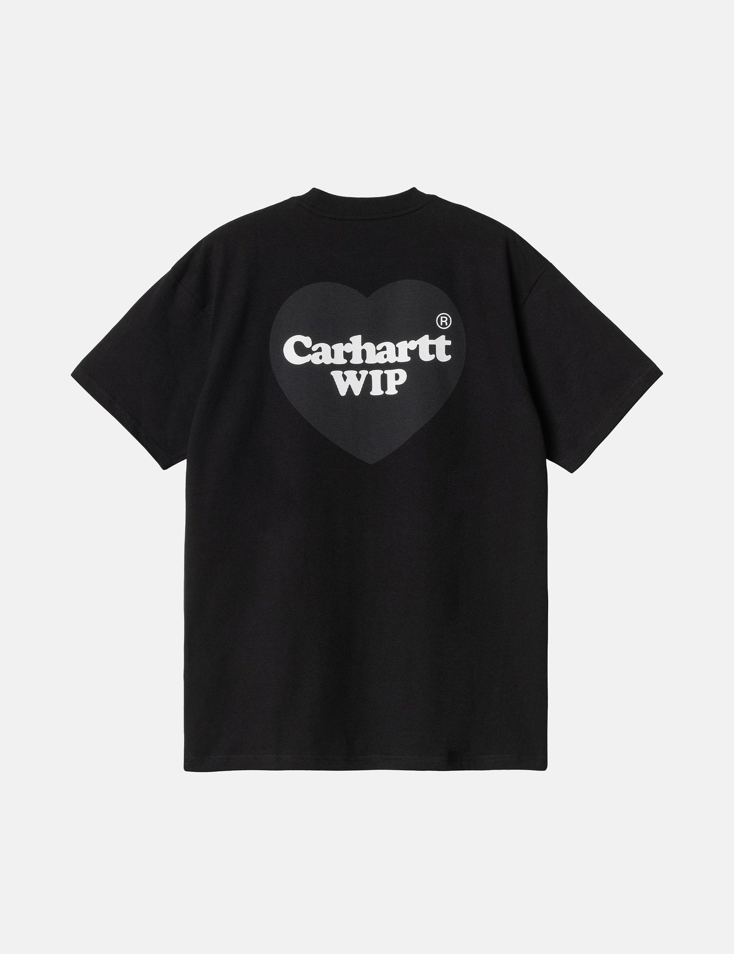 Double Heart T-Shirt (Organic) - Black