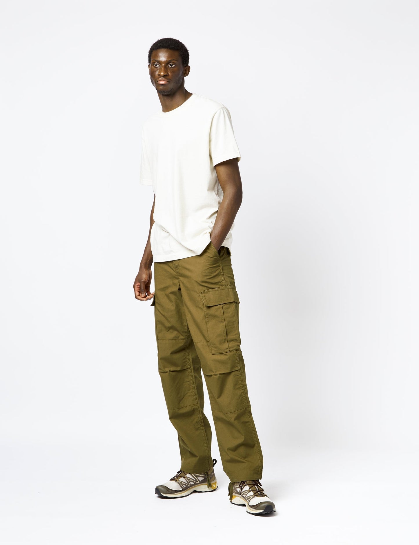 Regular Cargo Pant (Ripstop) - Highland Green