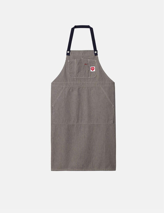 Terrell Apron - Dark Navy Blue/Wax