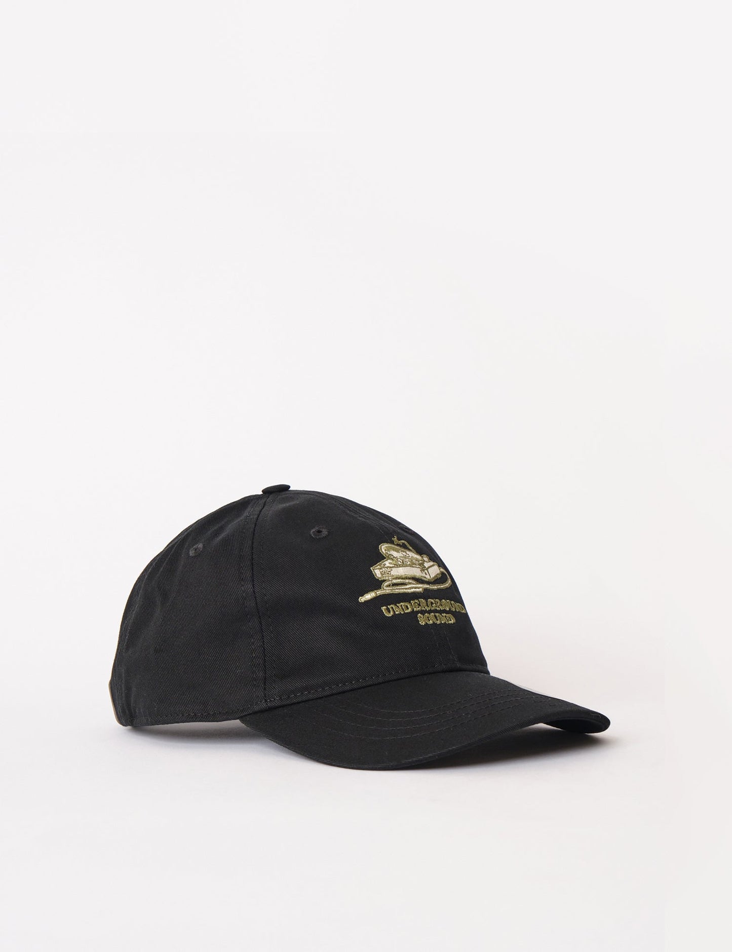 Underground Sound 6-Panel Cap - Black