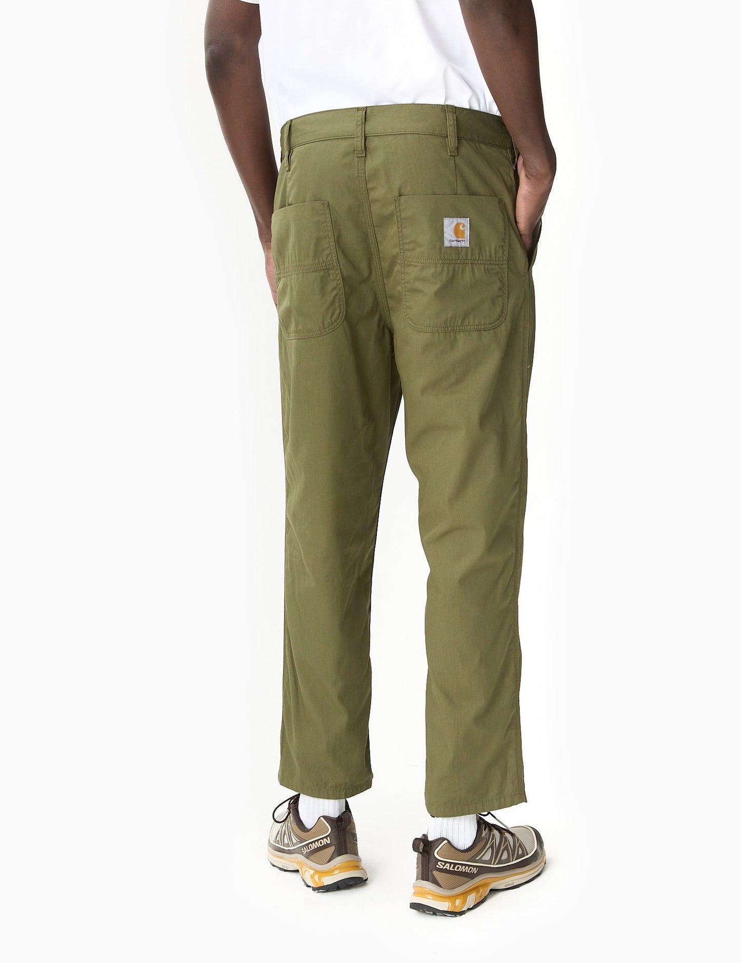 Abbott Pant - Dundee Green Rinsed