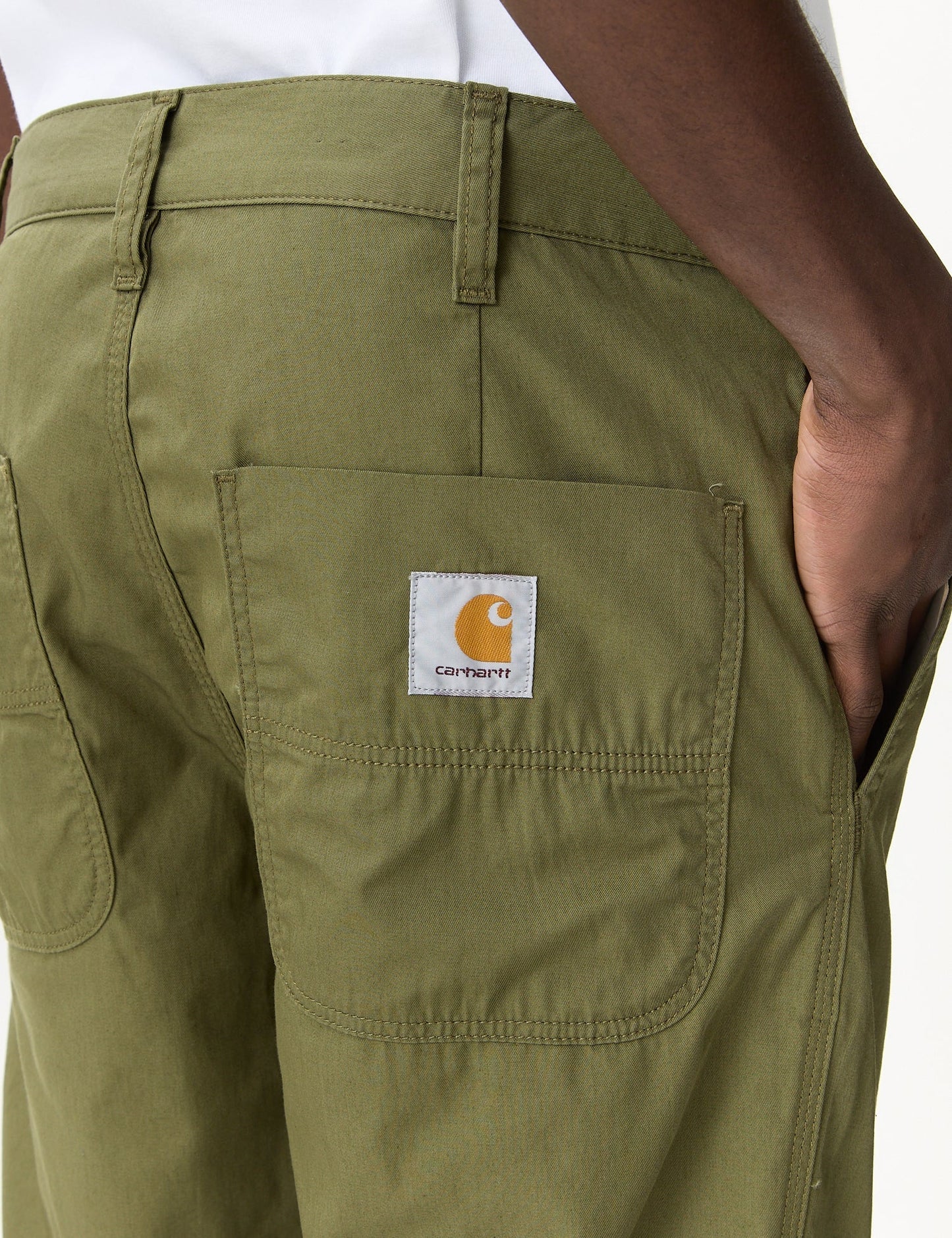 Abbott Pant - Dundee Green Rinsed