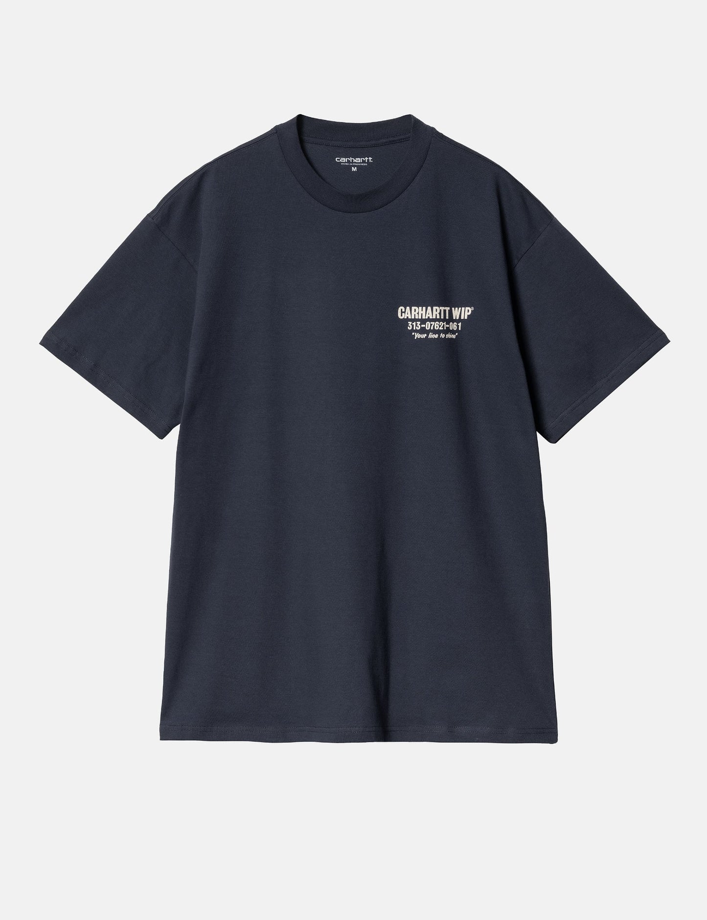 Less Troubles T-Shirt (Loose) - Blue/Wax